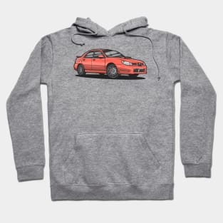 Sport Car Cartoon Vector Icon Illustration Hoodie